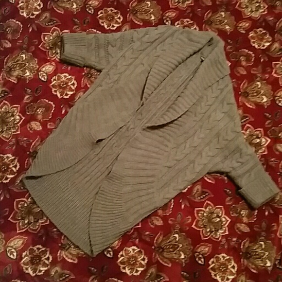 Express Sweaters - Brown Chunky Knit Sweater